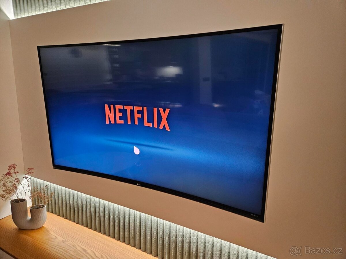 TV LG 55 prohnutá, 3D funkce - 2