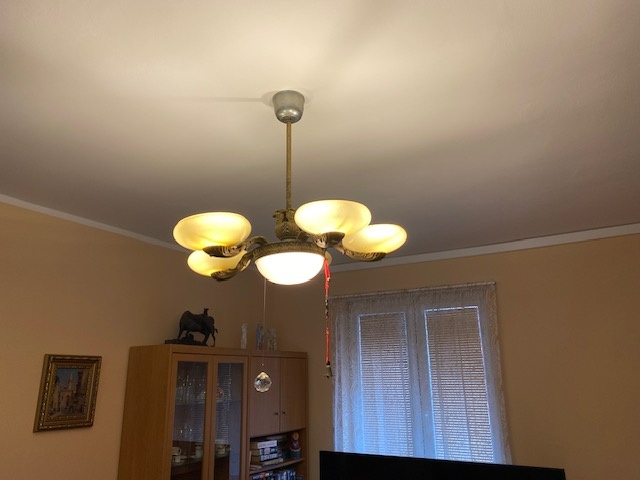 starožitný lustr - 2