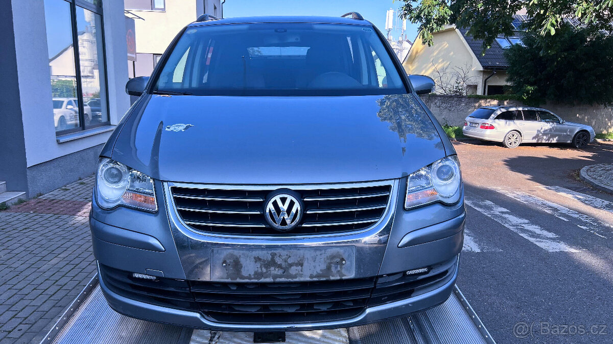 Vůz na náhradní díly VW Touran 1T2 FL 2008 BXE JYK LR7N - 2
