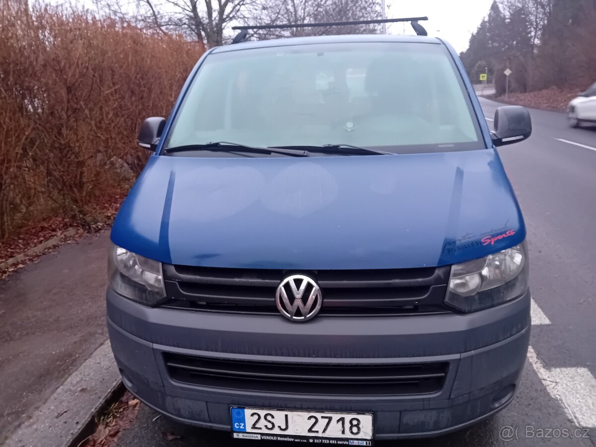 VW TRANSPORTER T5 2.0 TDI 2012 8 MÍST - 2