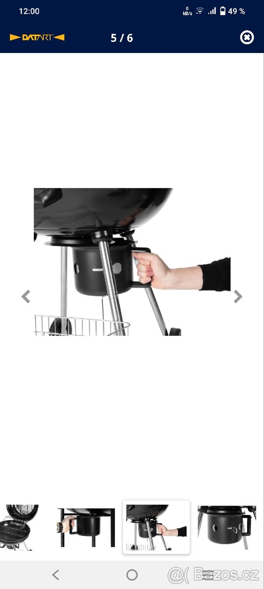 Gril Fieldmann FZG 1004, jen 1x použitý - 2