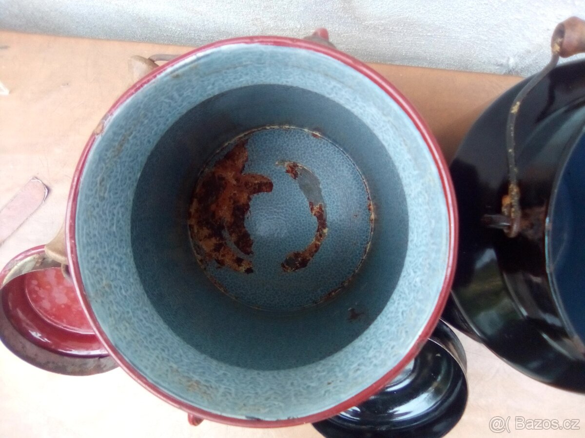 Smaltované konvičky - 2