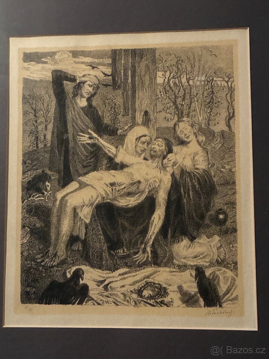 Švabinský grafika / obraz - 2