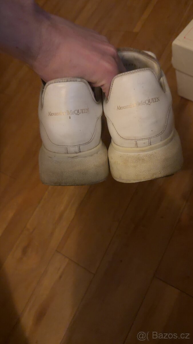 Alexander McQueen sneakers, bíle - 2