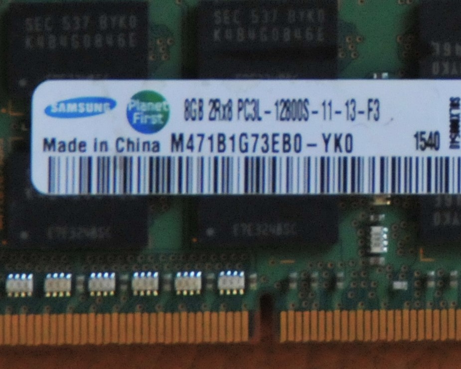 Paměti do notebooku DDR3L 8GB SO-DIMM Samsung - 2