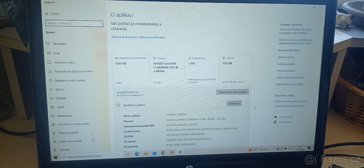 HP ENVY dv6 - 2
