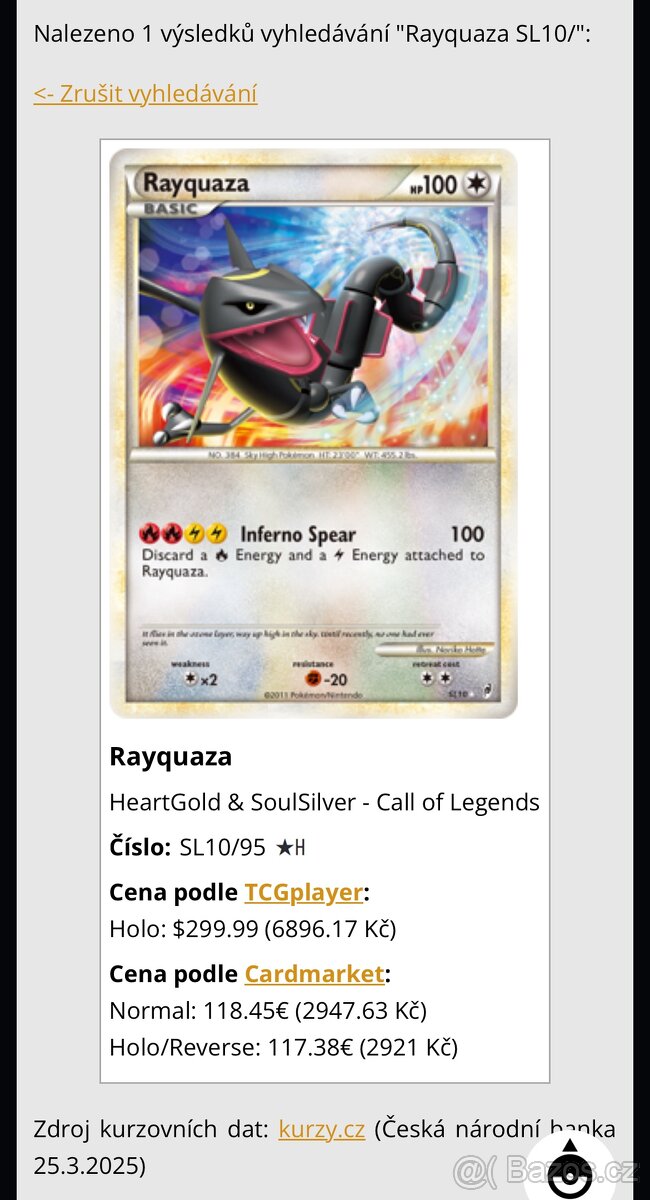 Pokémon karta - 2