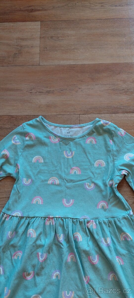 Dívčí šaty, velikost: 134-140 - 2