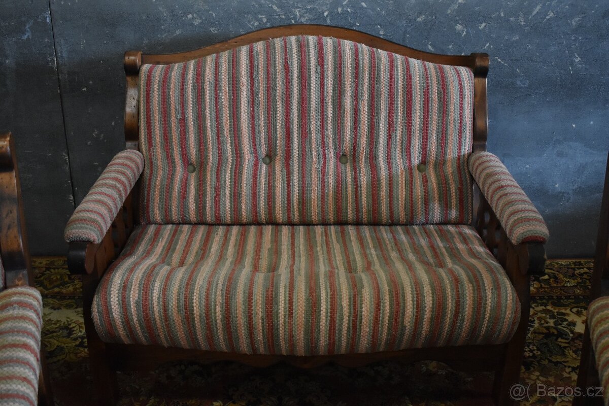 Sedací souprava 2+1+1+ Konferenční stolek - 2