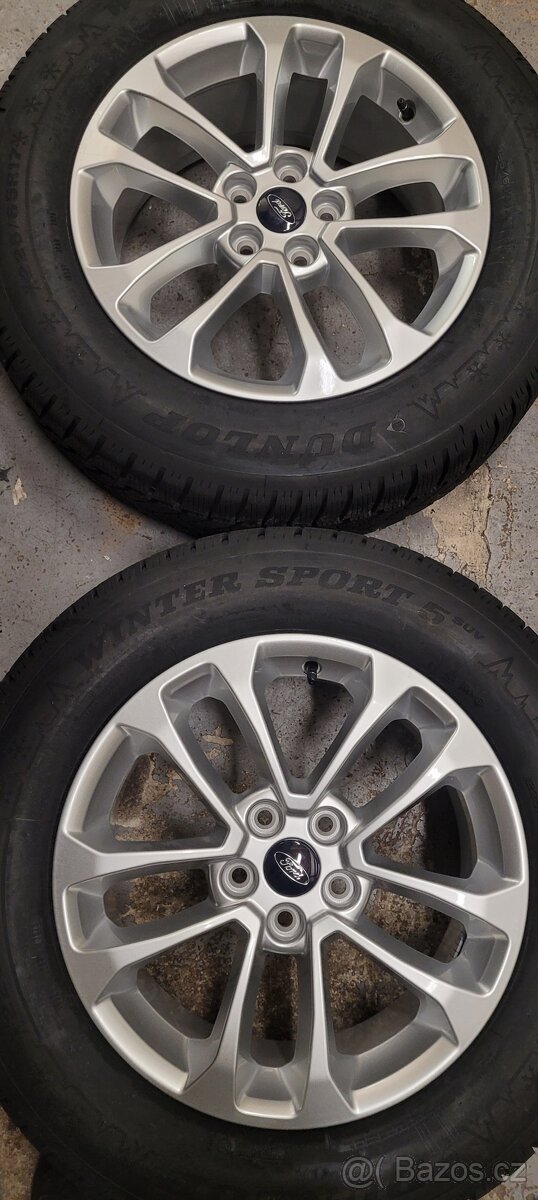 Ford Kuga:3.gen, 17' alu disky,zimni Dunlop, nové - 2