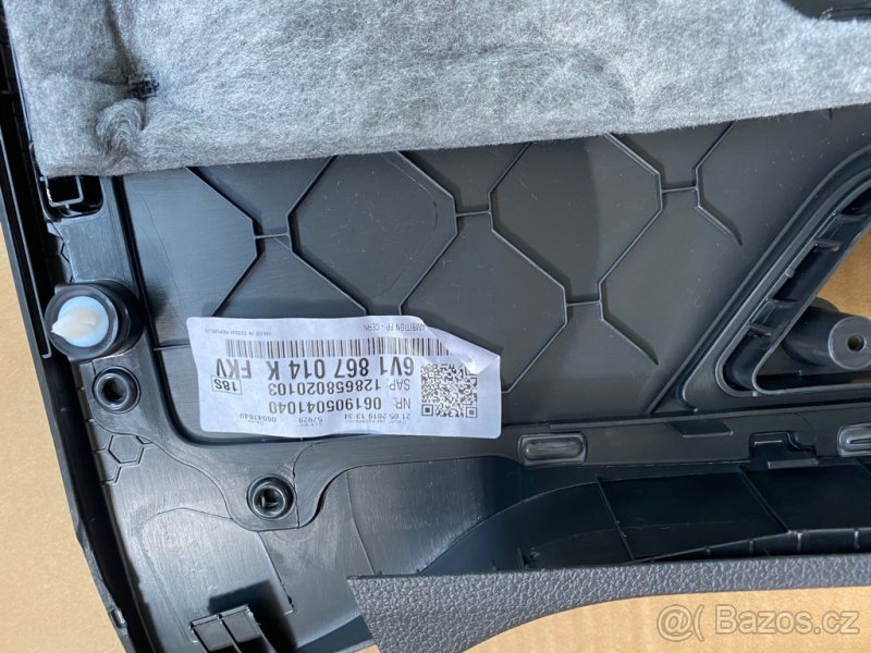 Tapec dveří PP Škoda Fabia III 6V0 - 2