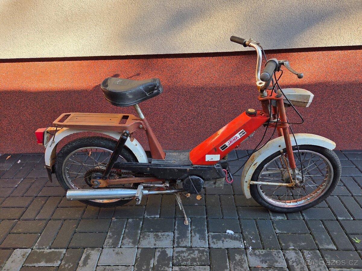 Babetta 207 s kartičkou, červená původní, funkční 3. - 2