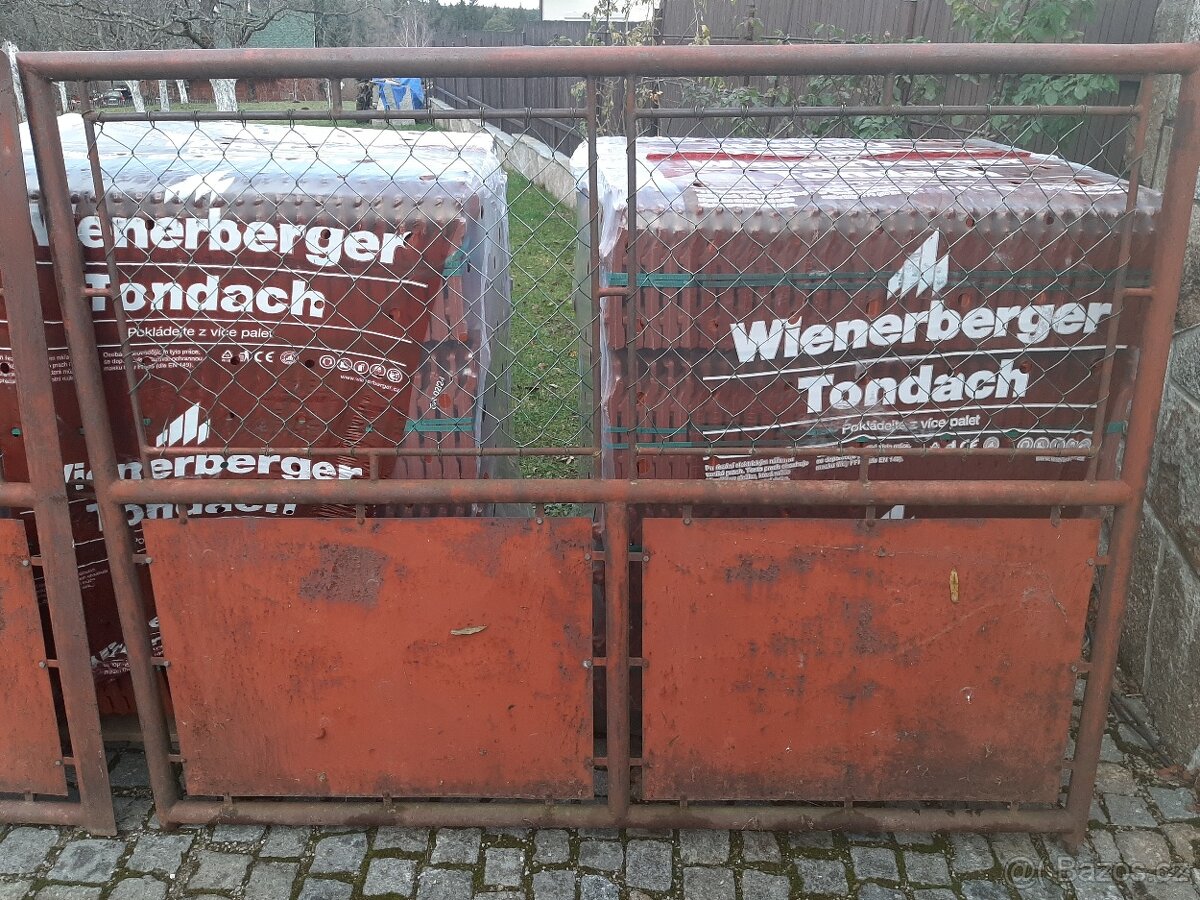 Dvoukřídlá brána (vrata) s přiléhající brankou - 2