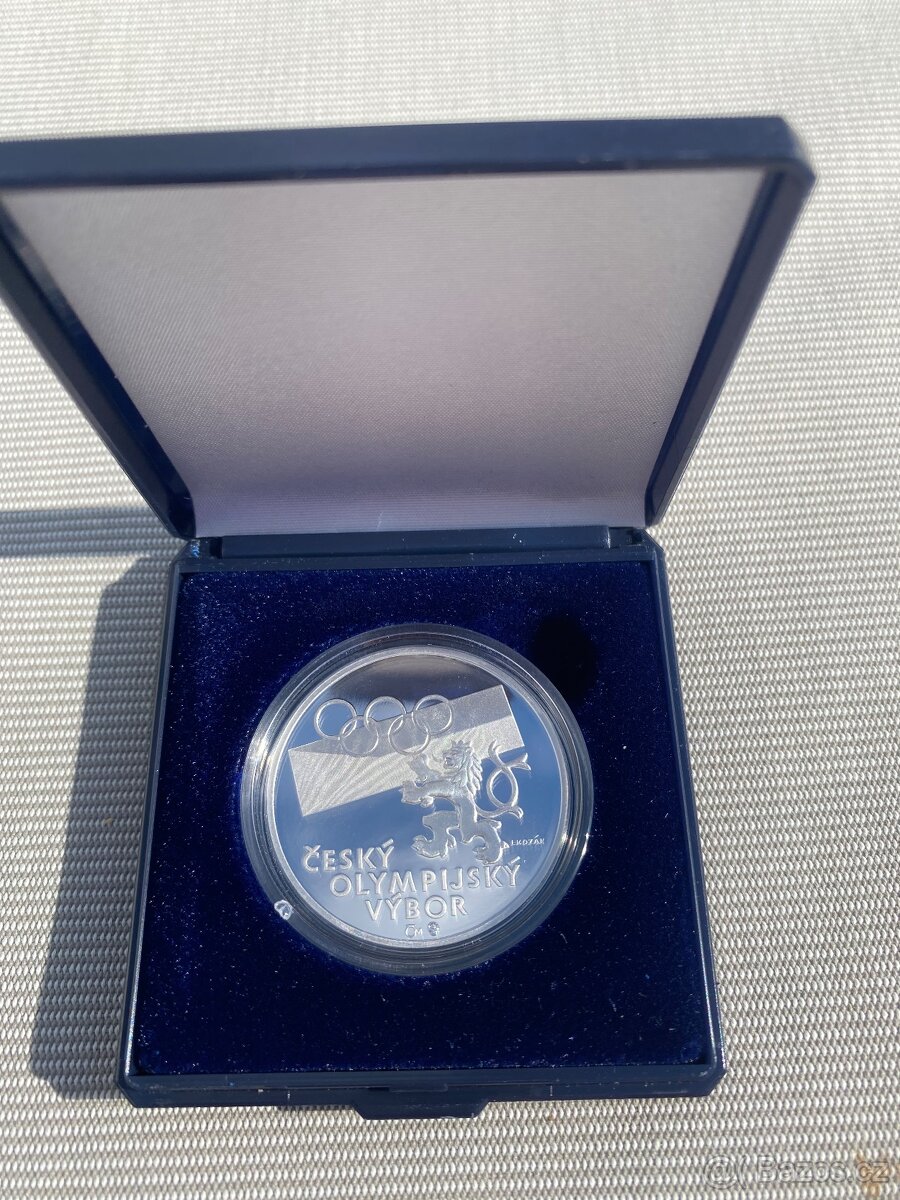Stribrna medaile OH Salt lake city 2002 - 2