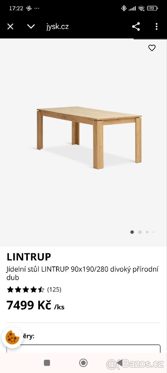 Velký rozkládací jídelní stůl - 2