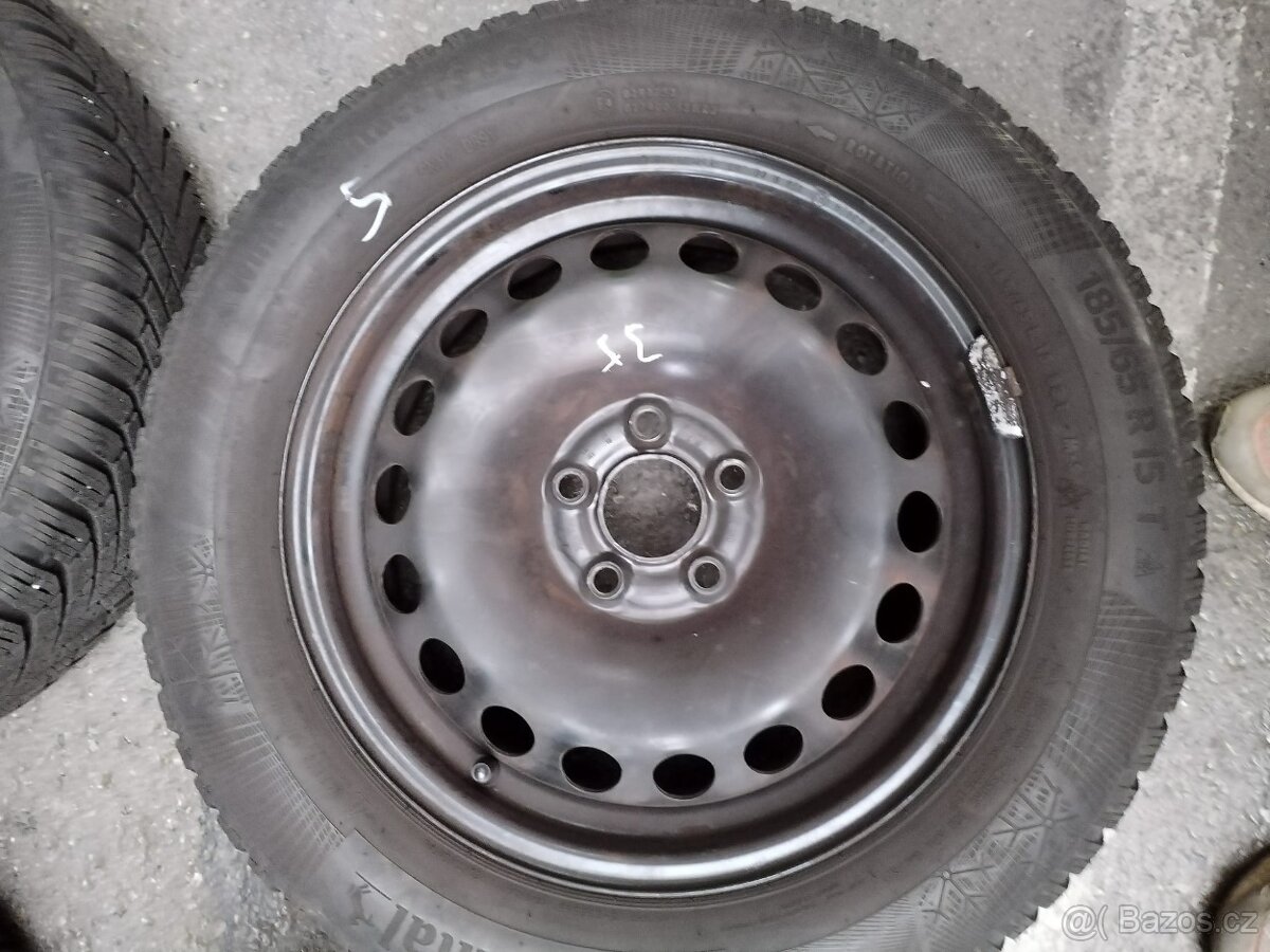 disky 5x100 R15 fabia polo ibiza 185/65/15 - 2