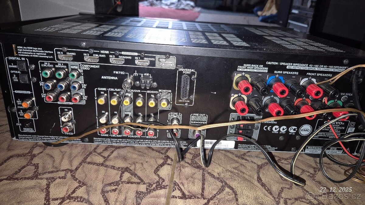 Receiver Onkyo TX-SR578 - 2