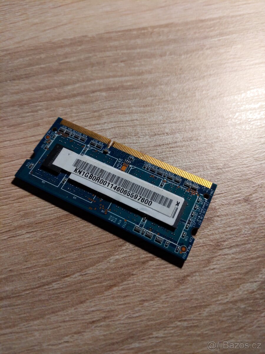 1GB DDR3 1333Mhz RAM do notebooku - 2