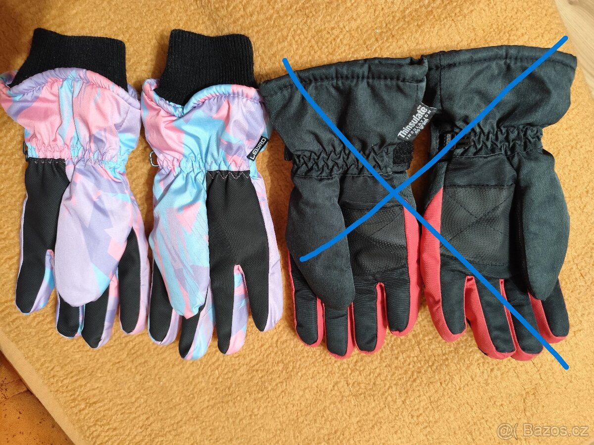 Dětské lyžařské rukavice - 2
