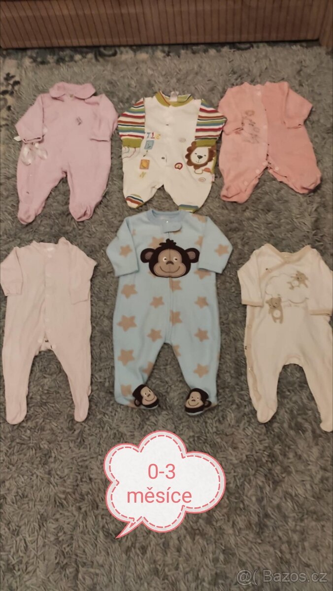 Dětské oblečení 0 - 3 měsíce - 2