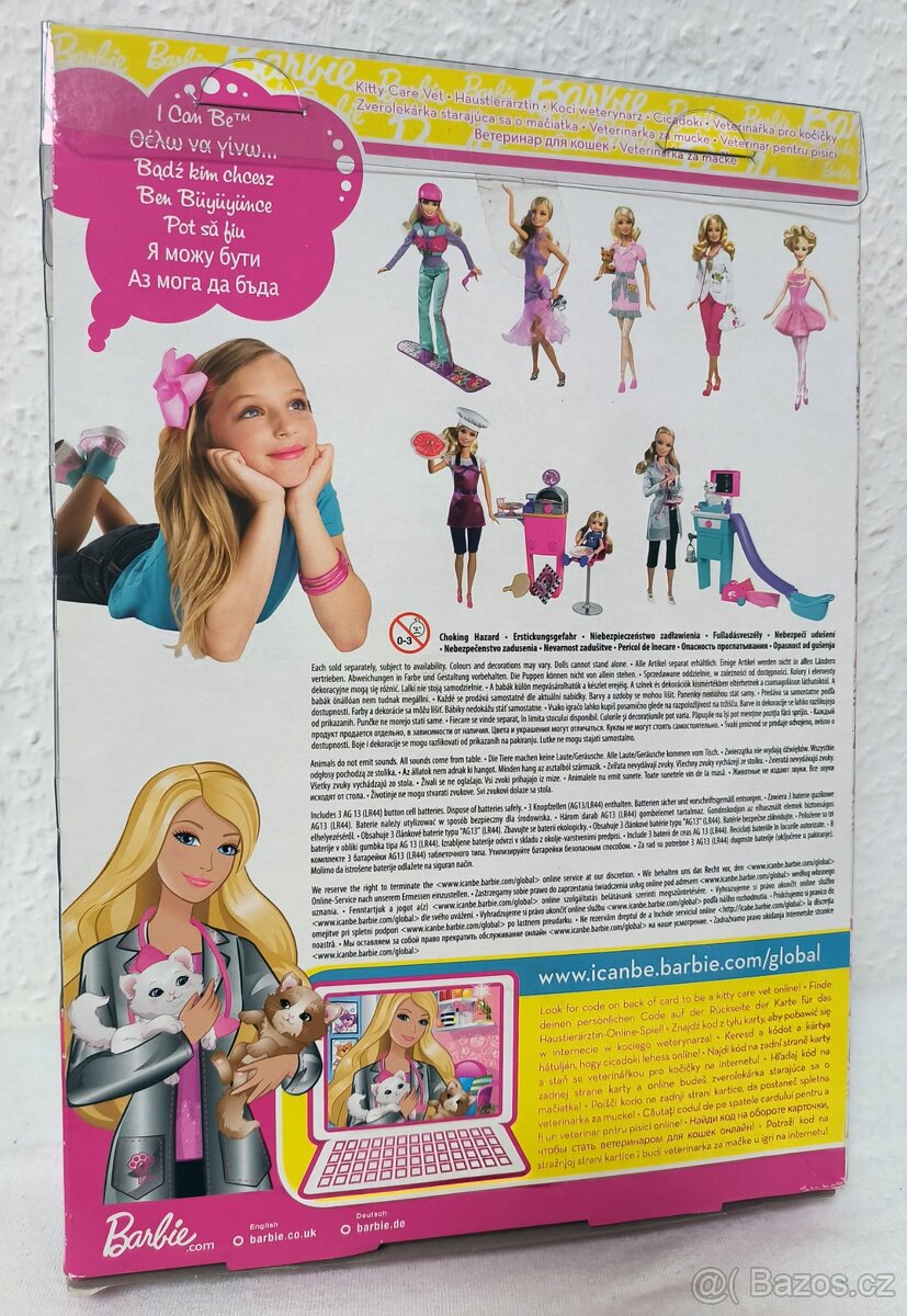 BARBIE Asistentka veterinářky - 2