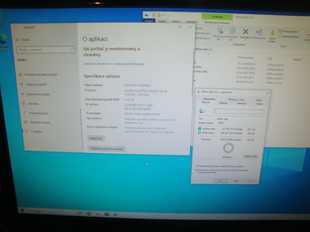Počítač i5 6500, RAM 16 GB, 2TB HDD - 2