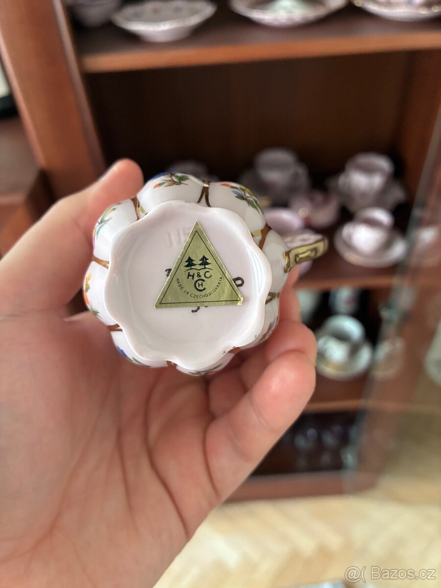 Porcelán růžový/bílý - 2