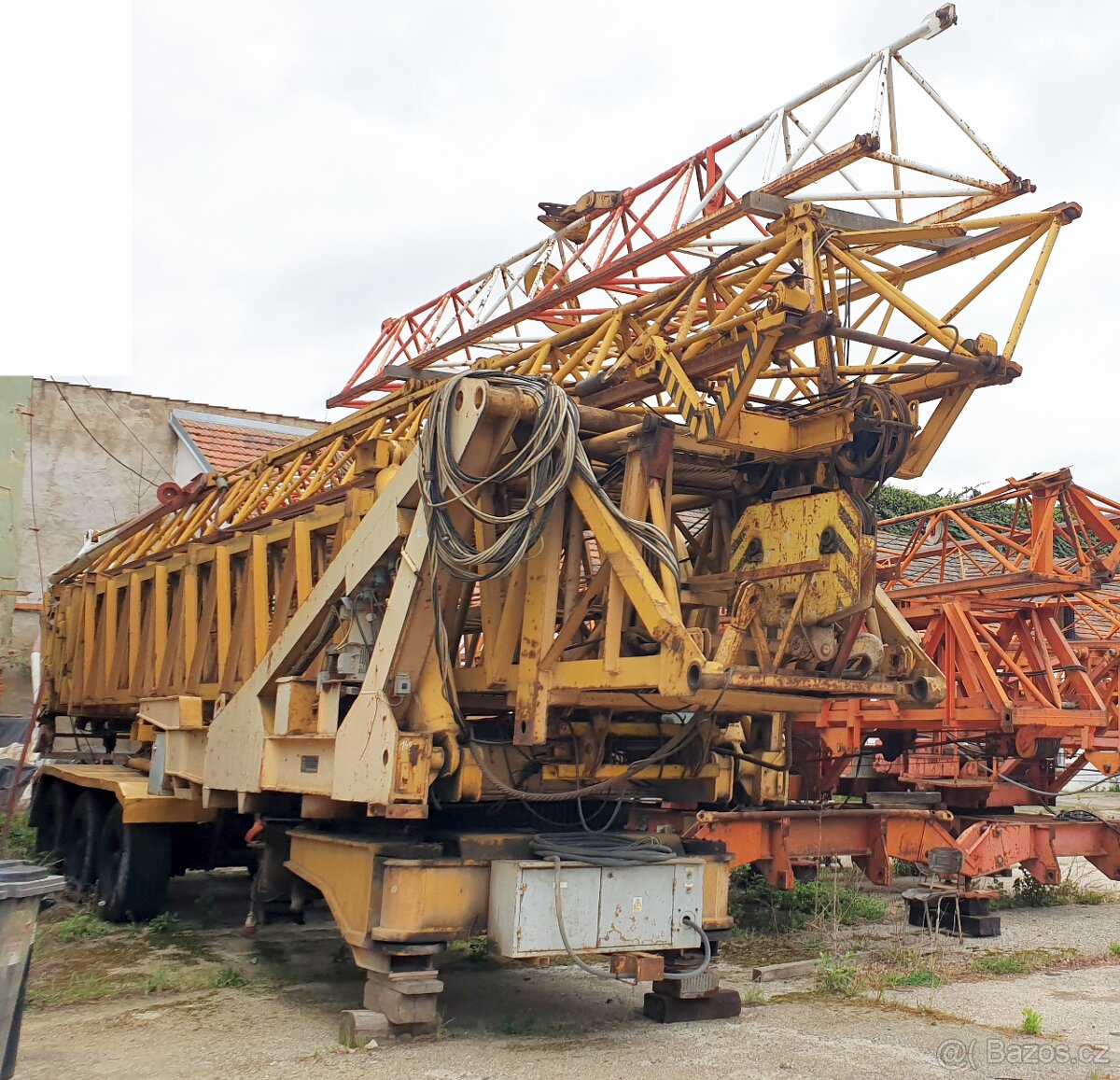 40m věž jeřáb MB1030 upraven - 2