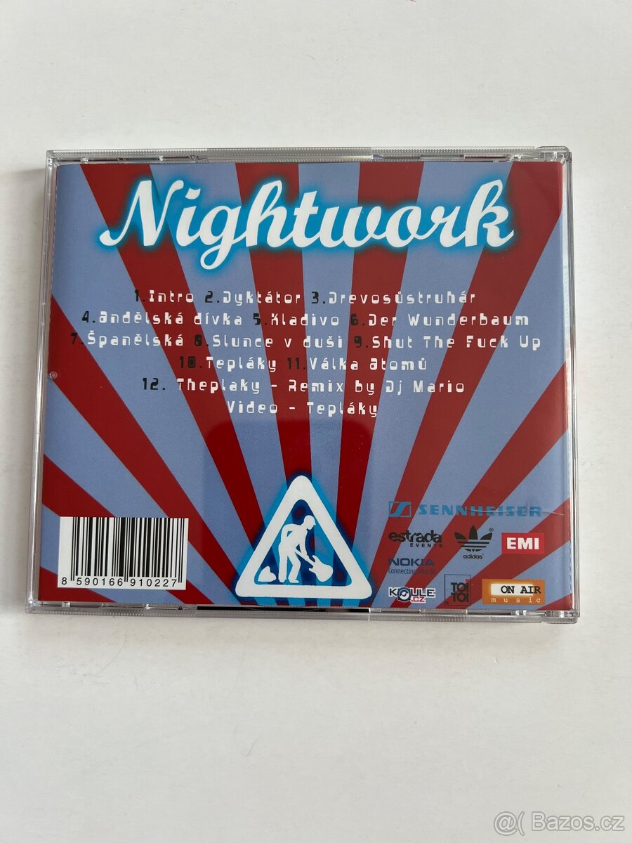 Nightwork - Tepláky - CD 2010 - 2