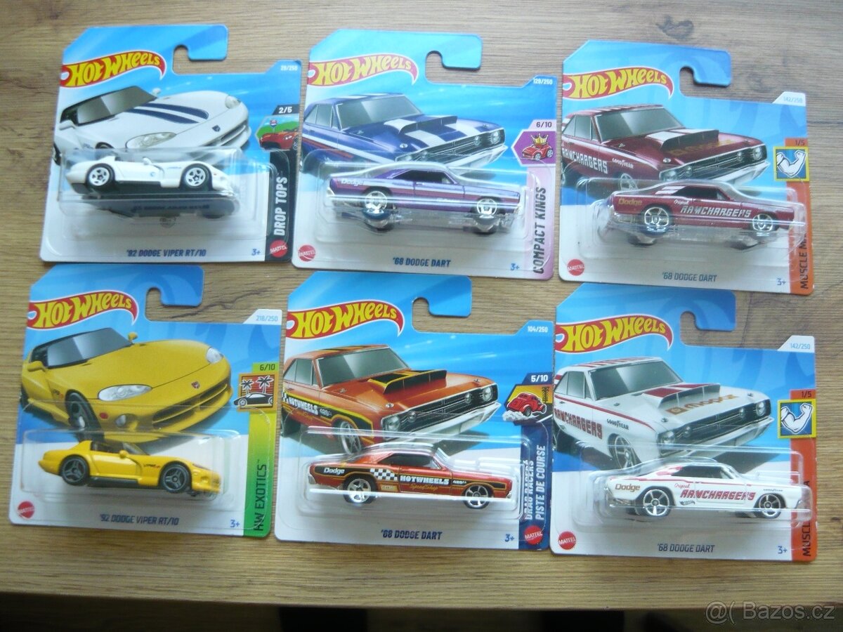 AUTÍČKA HOT WHEELS - 2
