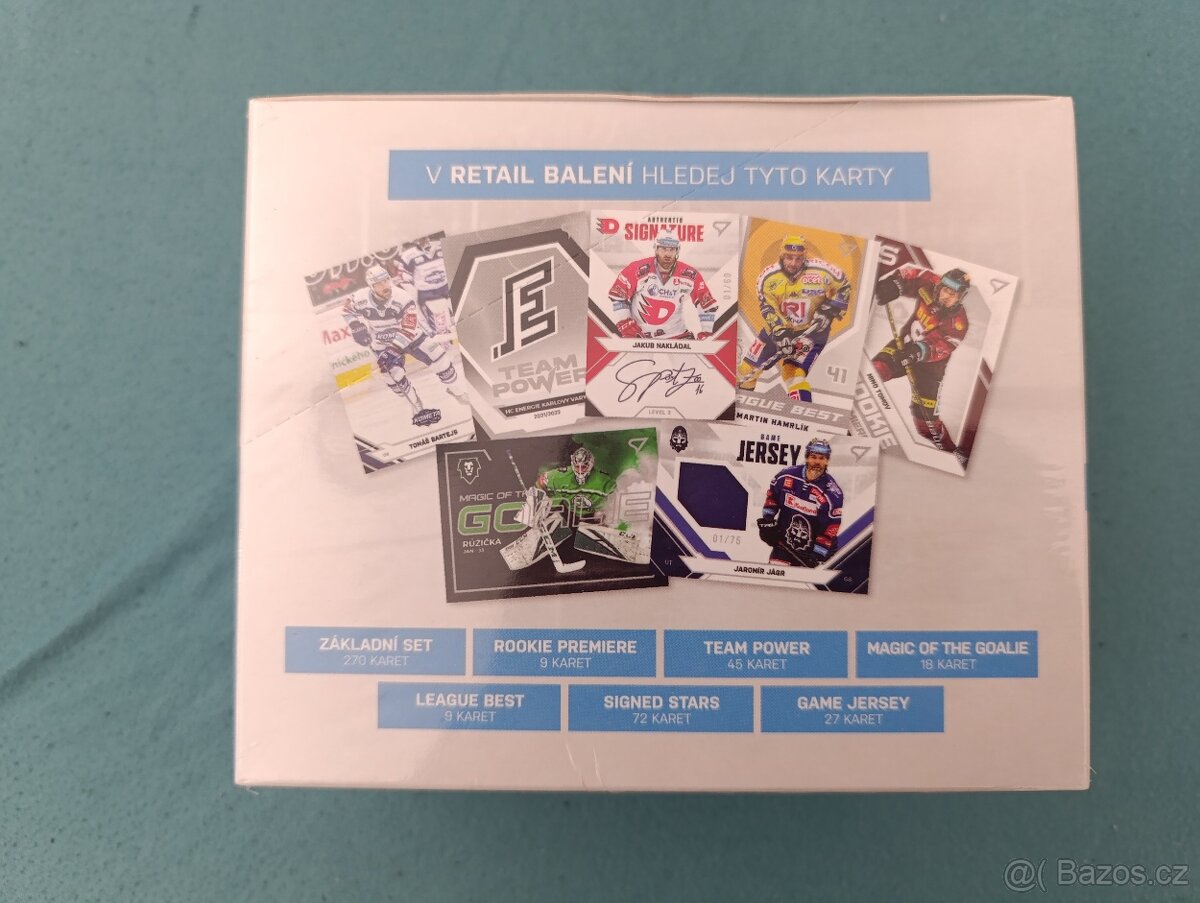 Retail box Tipsport ELH 1. série - 2
