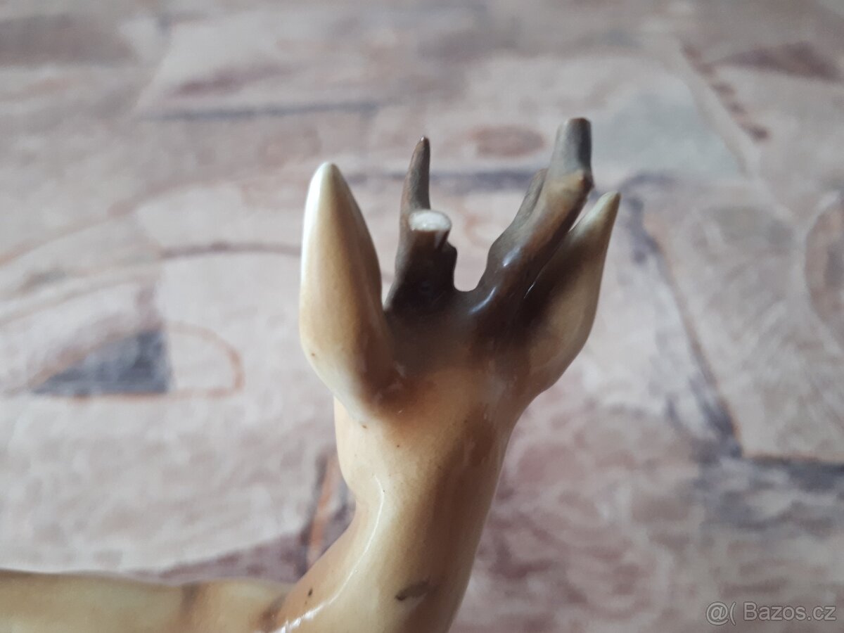 Porcelánový srnec - 2
