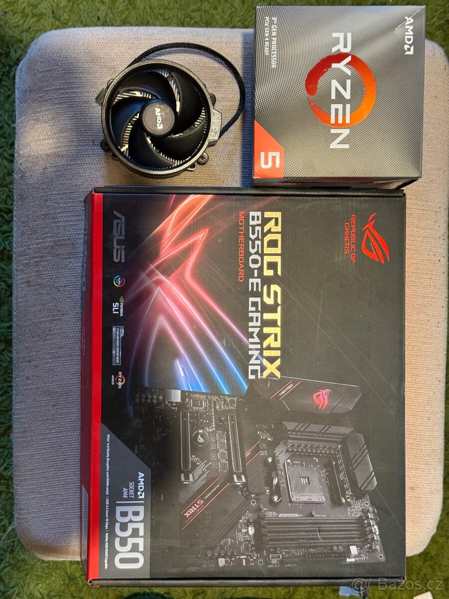 Asus ROG Strix B550-E WiFi + Ryzen 3600XT + 16GB RAM - 2