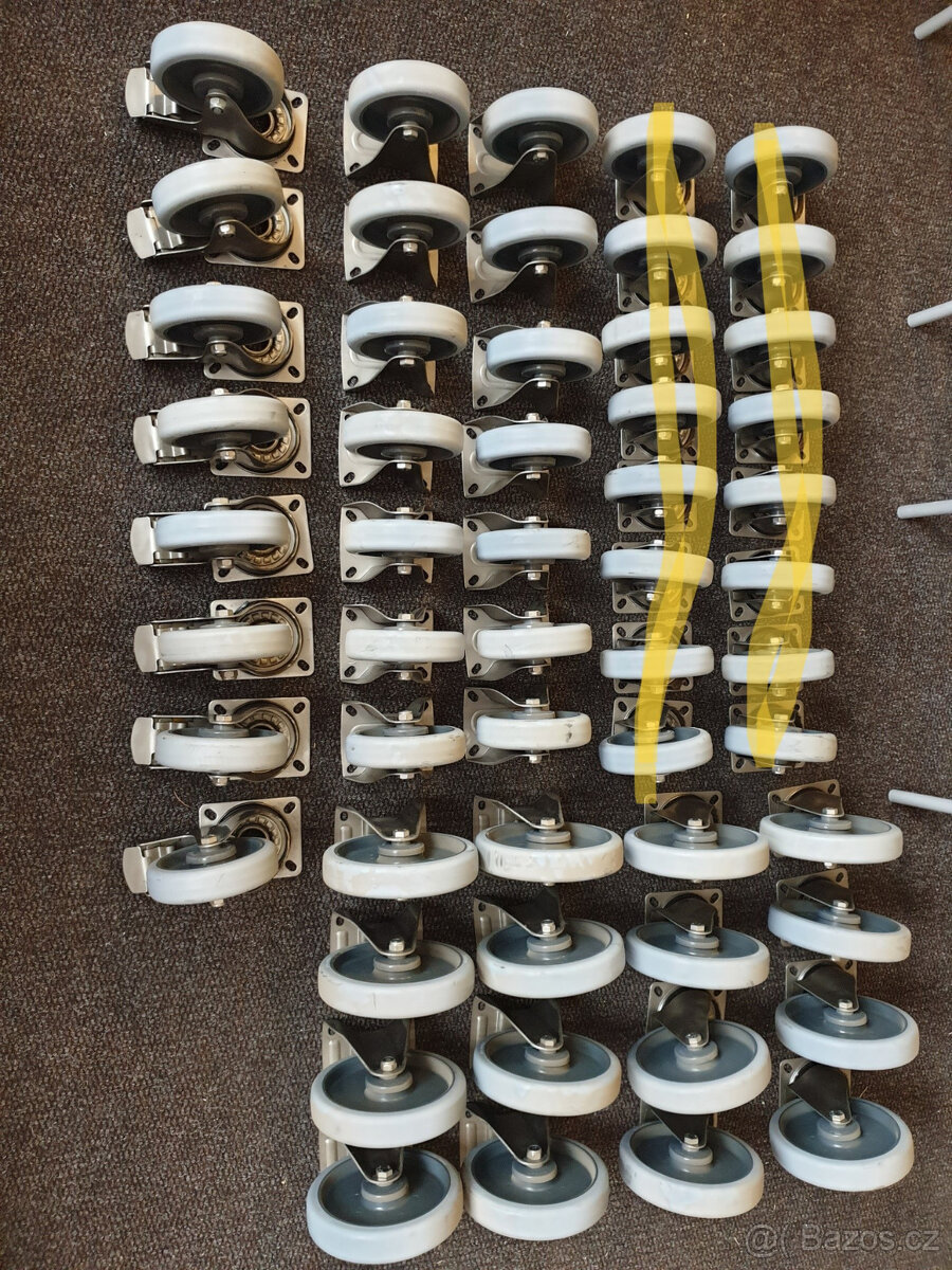 Transportní kolečka, průměr 160 - 200mm - 2