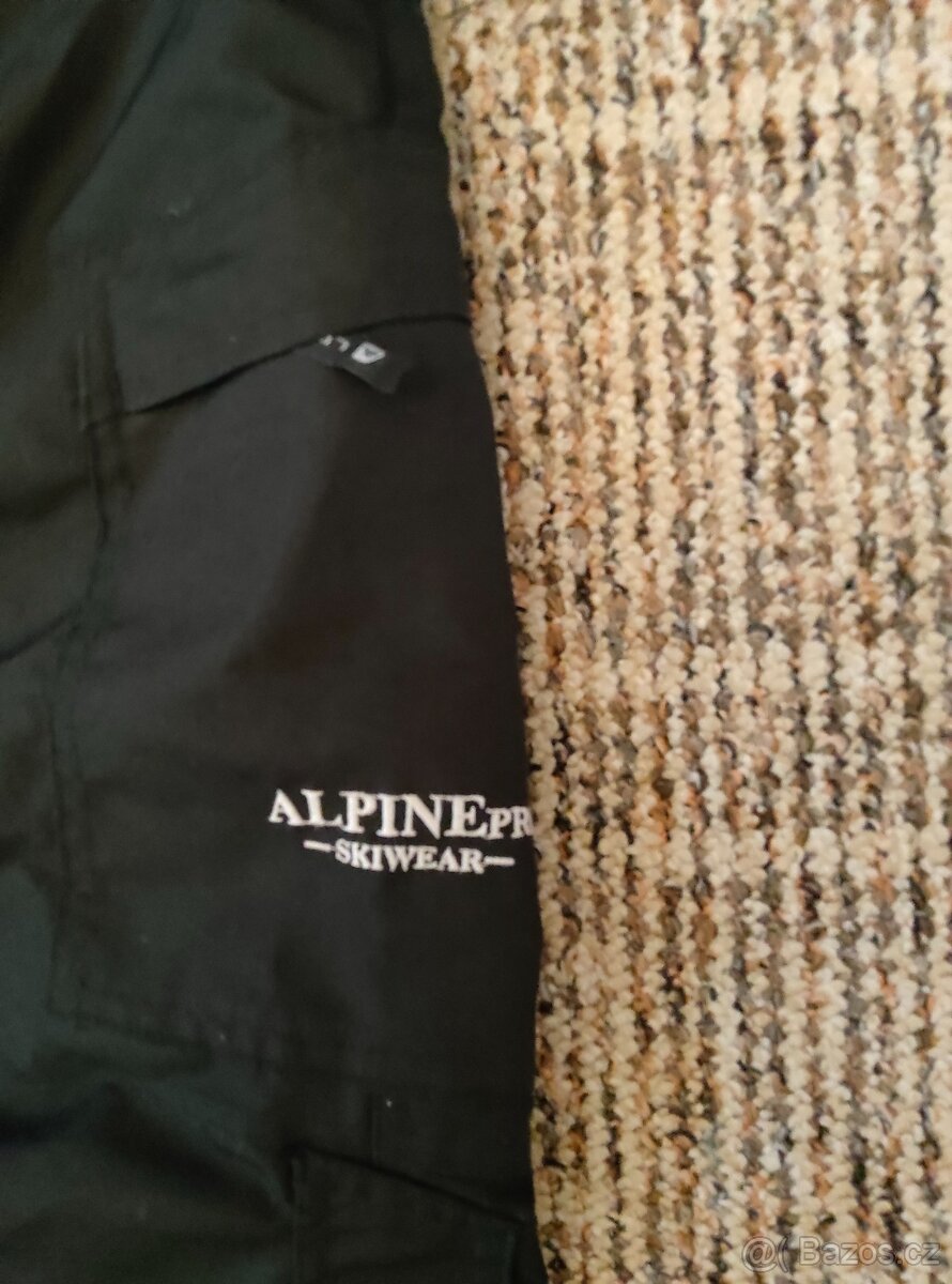 Lyžařskáé kalhoty - oteplovačky Alpine Pro vel. 146 - 2