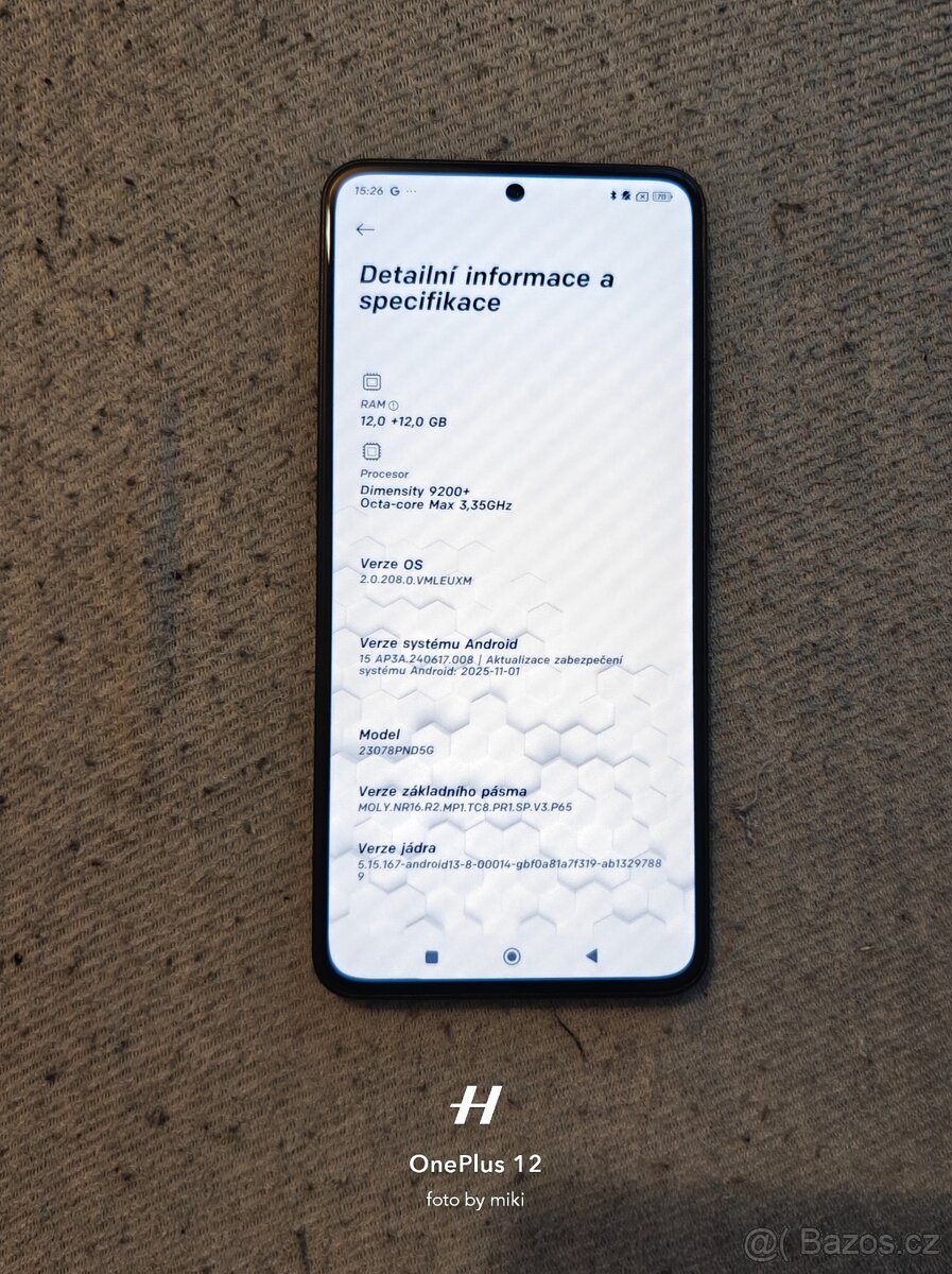 Prodám Xiaomi 13T Pro 12/512gb - 2
