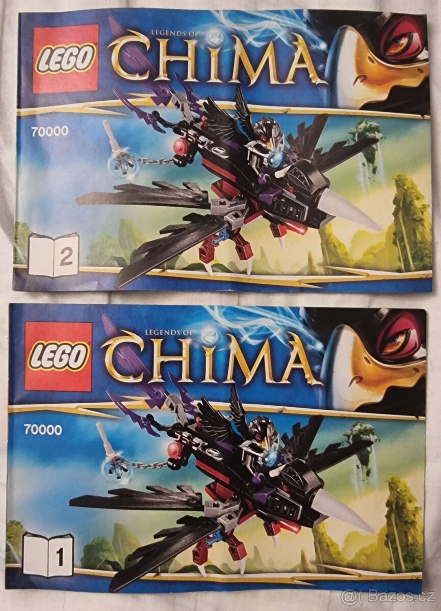 🦅 LEGO Chima 70000 – Razcalův havraní kluzák - 2