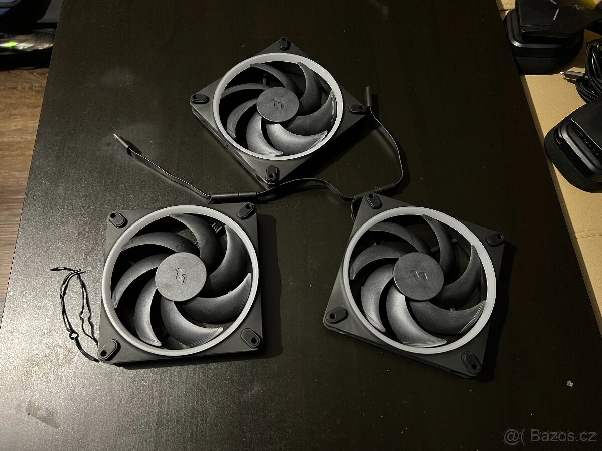 Fractal Design Momentum 14 RGB, Black (3 Ks) - nové/záruka - 2