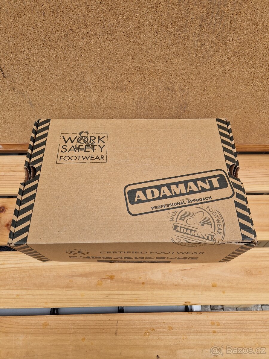 pracovní bezpečnostní sandále ADAMANT NON METALLIC S1 (černé - 2