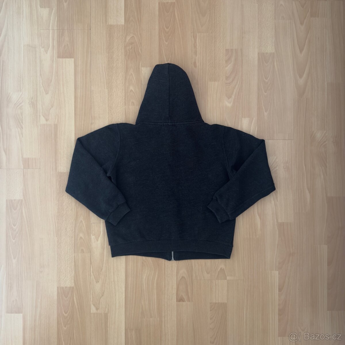 Ralph Lauren Polo černošedá mikina s kapucí | vel. M - 2