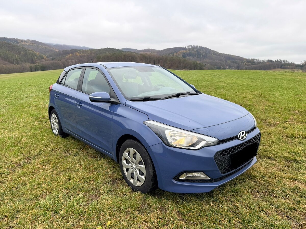 I20 2017, 1.2, 55 kW, Nehavarováno, původ ČR - 2