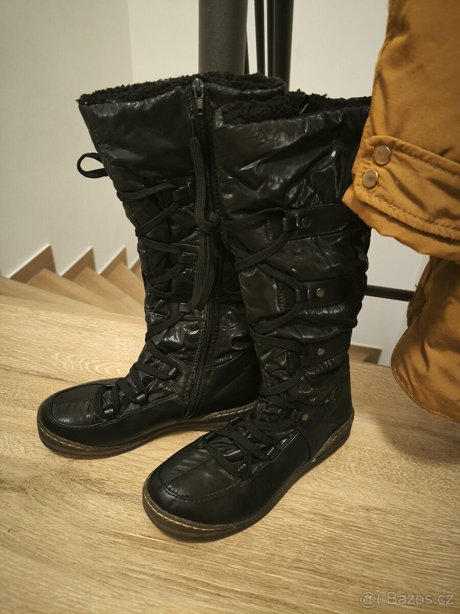 Zimní bunda a boty - 2
