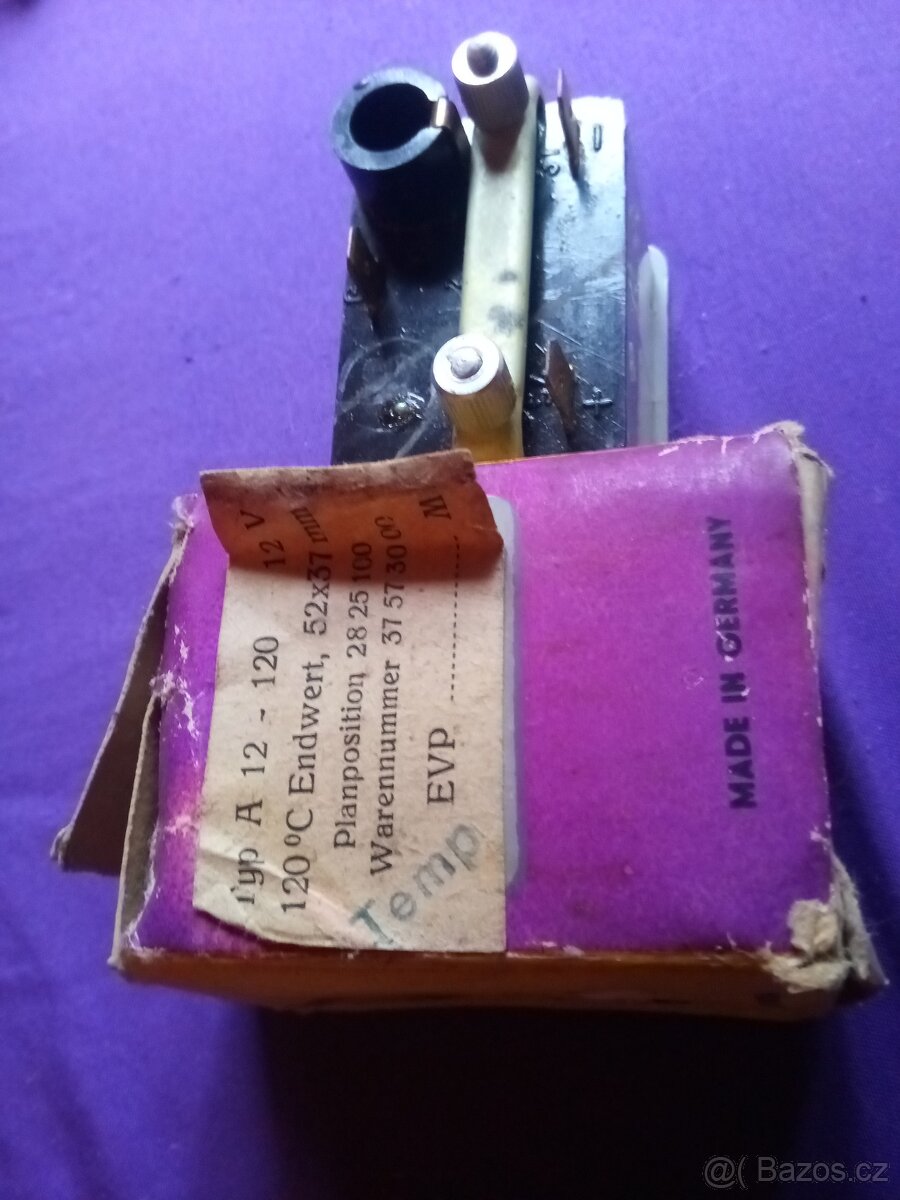 nepoužitý ukazatel teploty wartburg apod. - 2