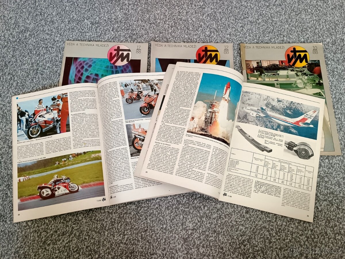 VTM Věda technika mládeži ročník 1988 - 2