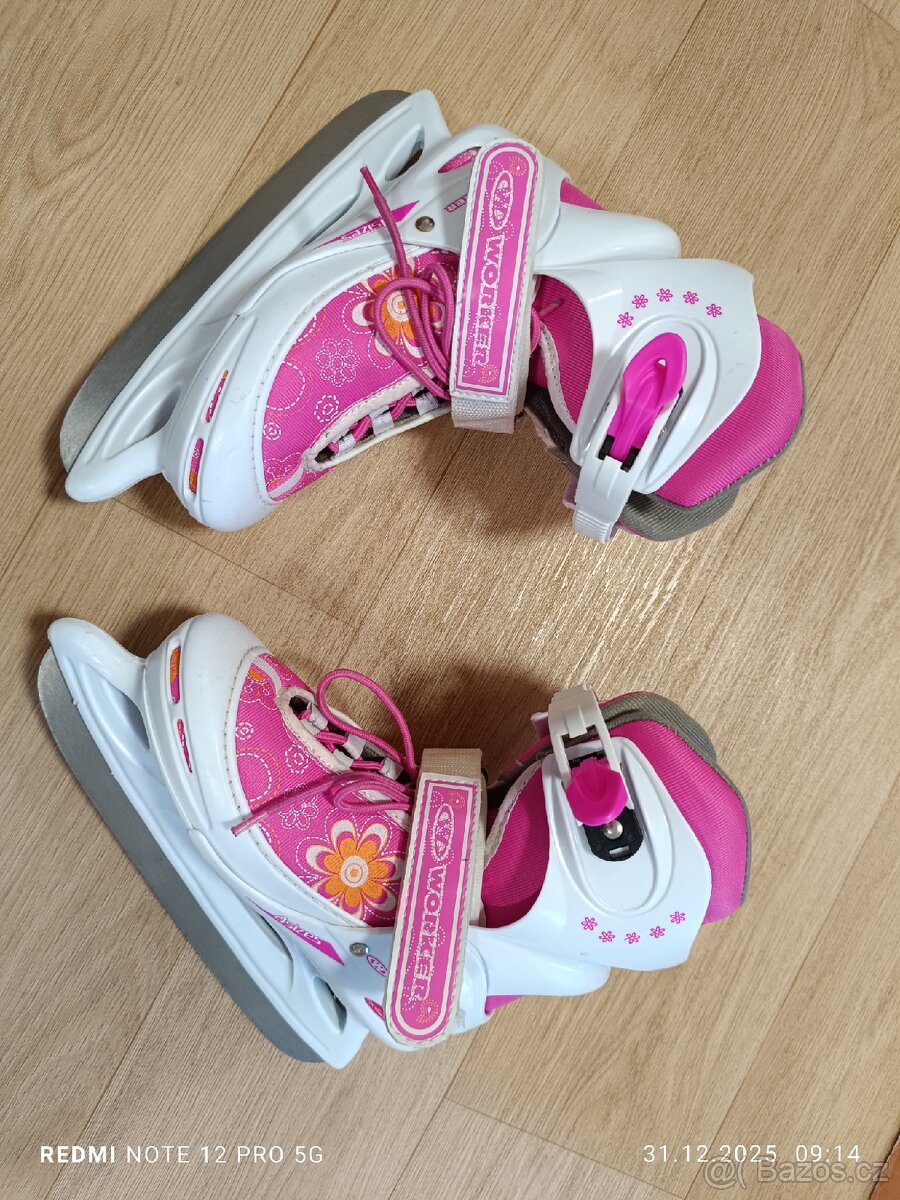 Prodám dětské brusle WORKER IZABELY 34-37 - 2