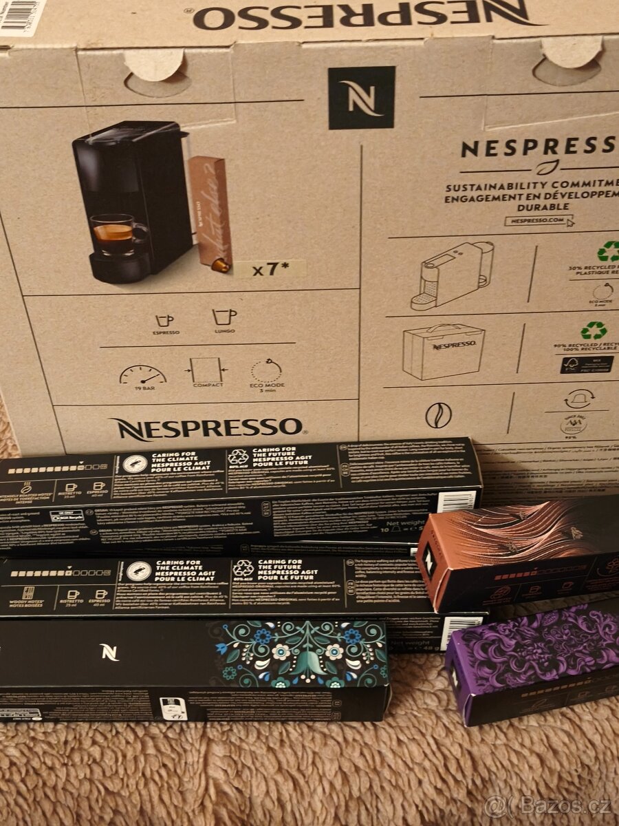 Kávovar Nespresso Essenca mini -nevybalený - 2