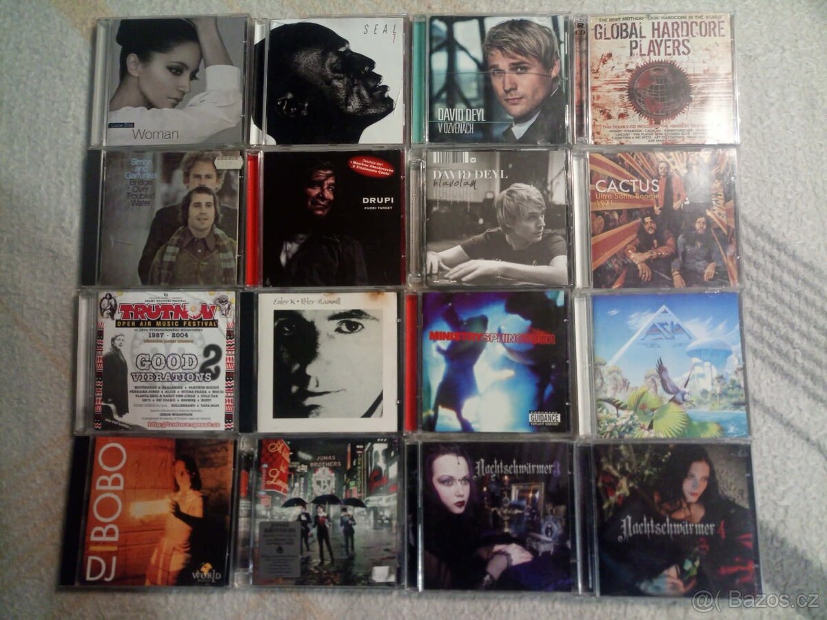 CD hudba, písničky, pohádky, vážná - 2