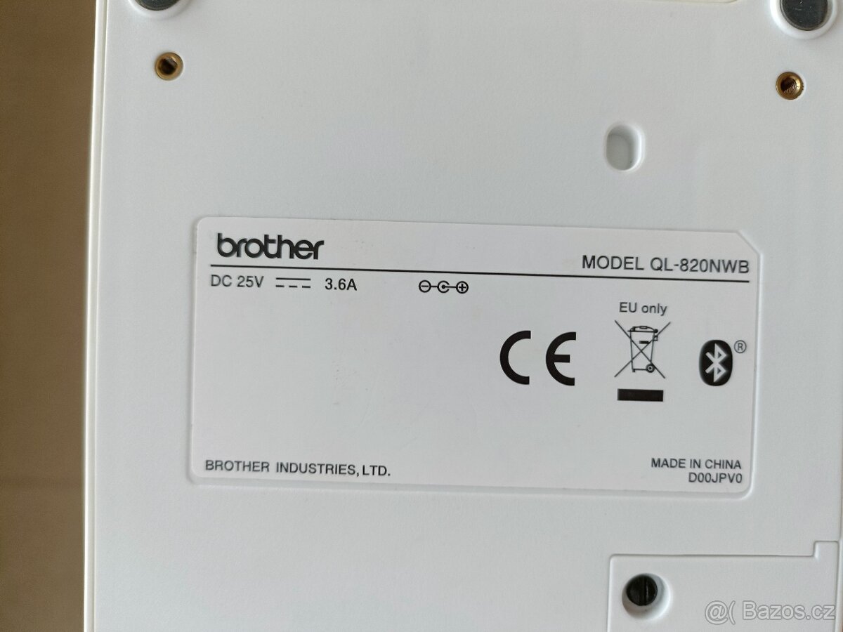 Brother QL‑820NWB – profesionální label printer - 2