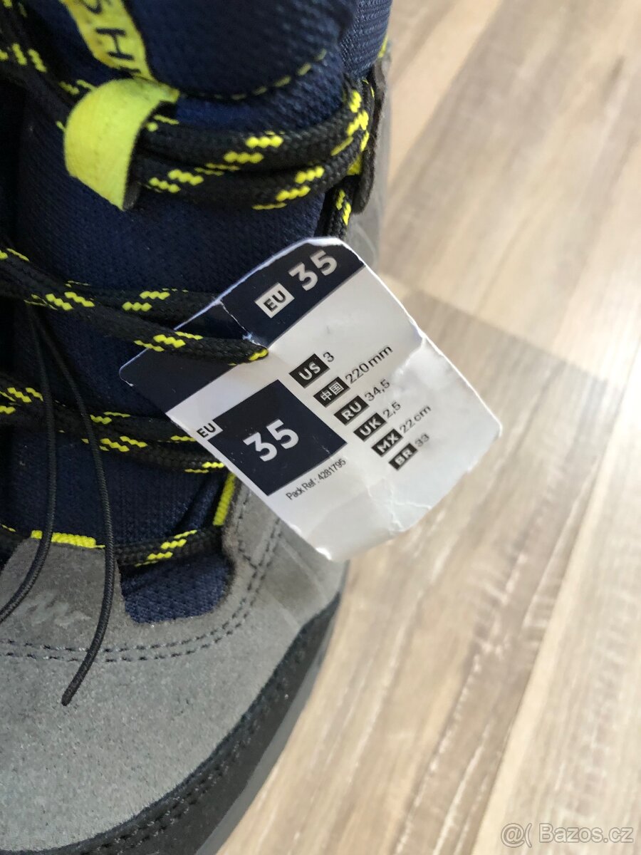 Trekove boty Decathlon 35 - 2
