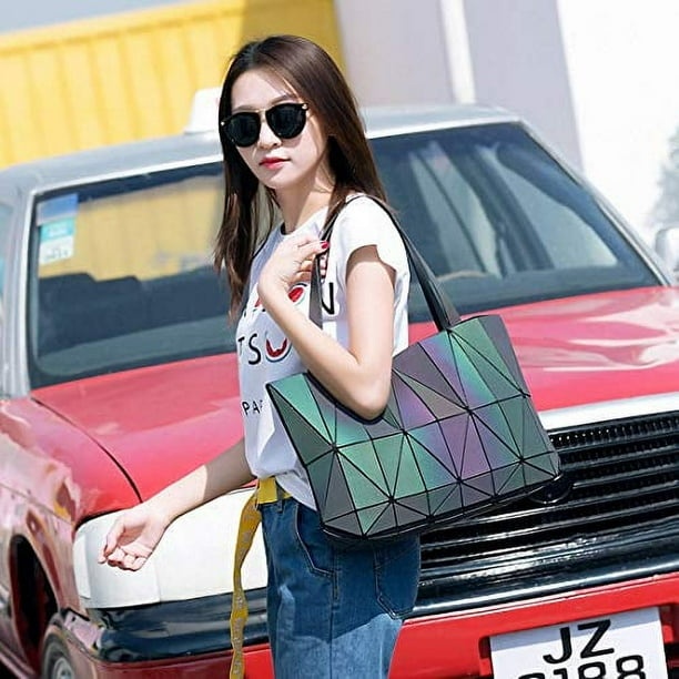 Krásná metalická holografická kabelka – nová - 2